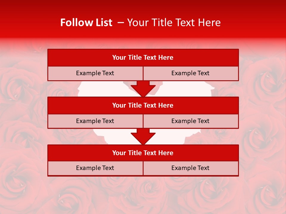 Freshness Engagement Heart PowerPoint Template