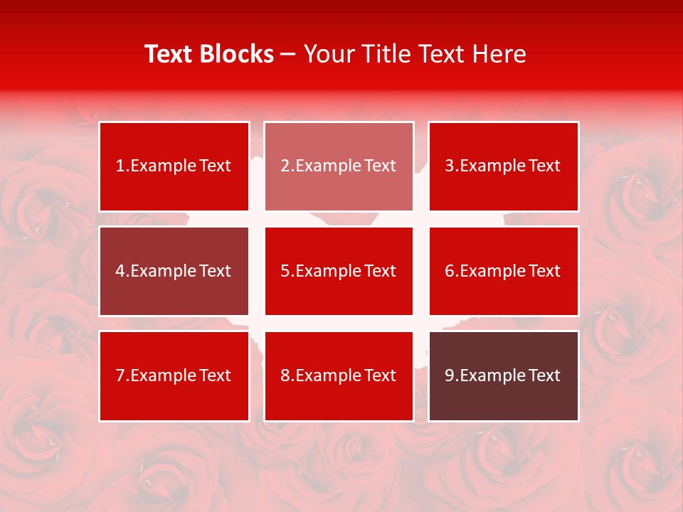 Freshness Engagement Heart PowerPoint Template