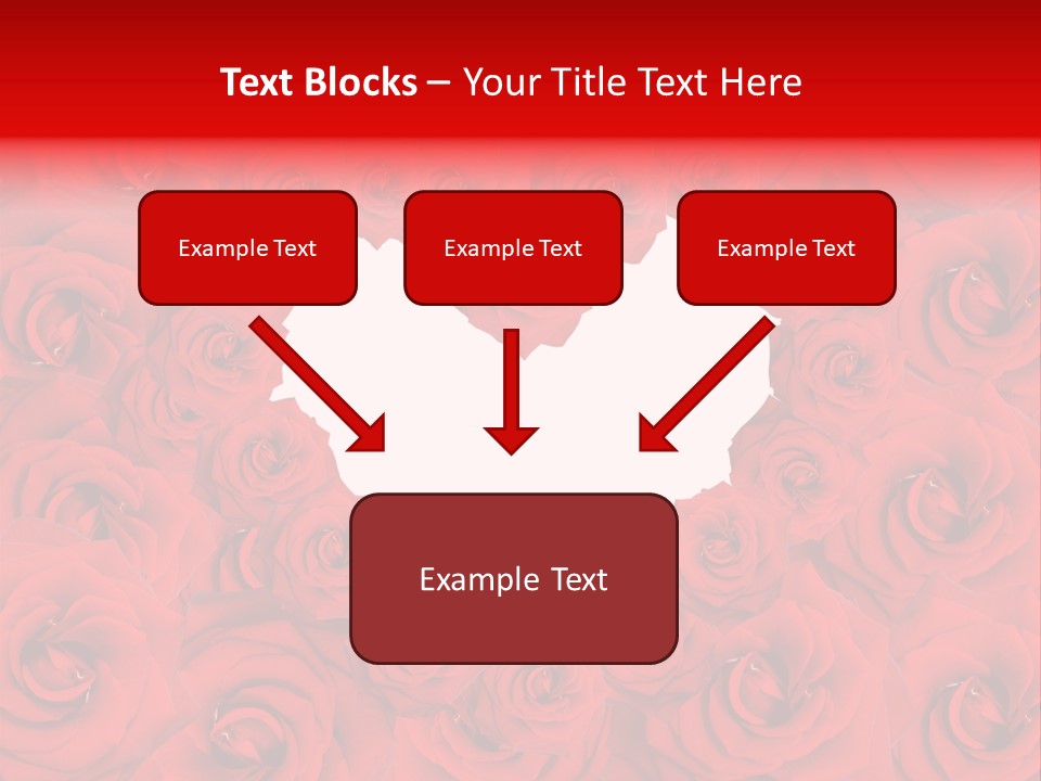 Freshness Engagement Heart PowerPoint Template