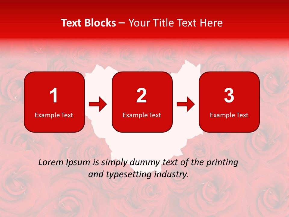 Freshness Engagement Heart PowerPoint Template