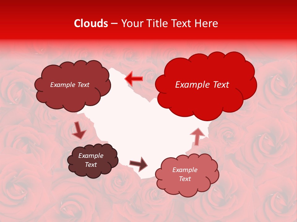 Freshness Engagement Heart PowerPoint Template