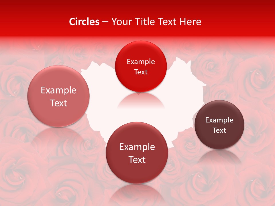 Freshness Engagement Heart PowerPoint Template