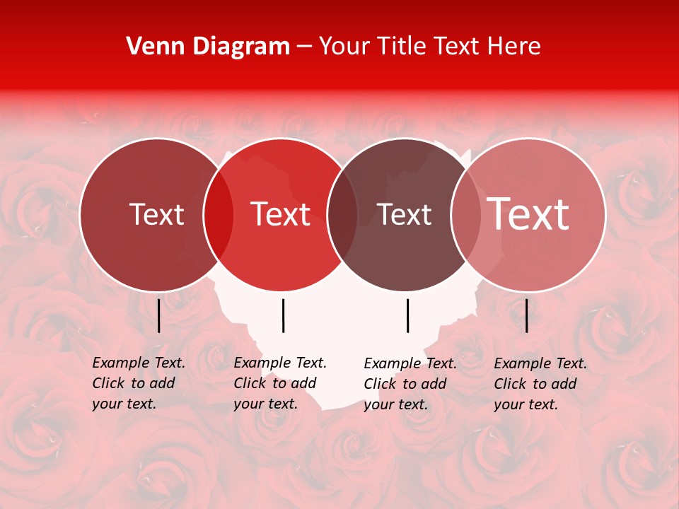 Freshness Engagement Heart PowerPoint Template