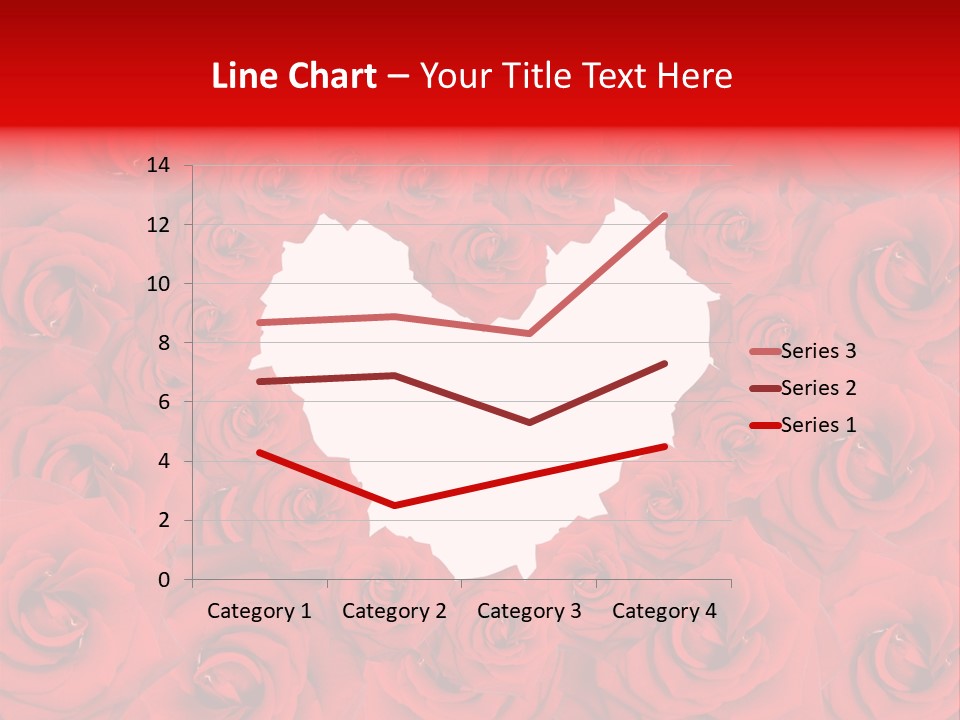 Freshness Engagement Heart PowerPoint Template