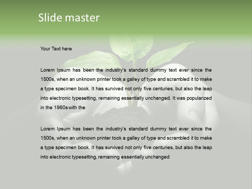 Learn Earth Move PowerPoint Template
