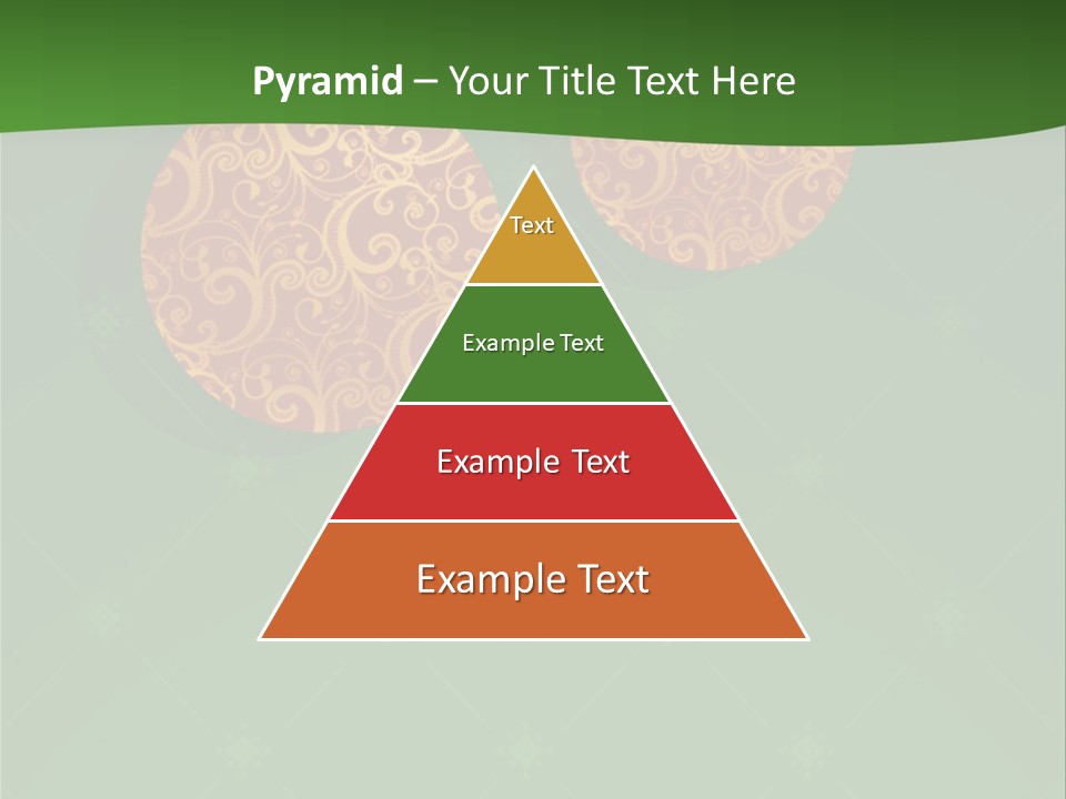 Decor Gold Vector PowerPoint Template