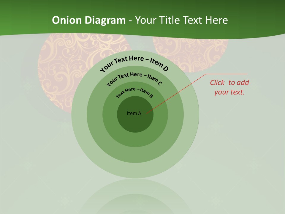 Decor Gold Vector PowerPoint Template