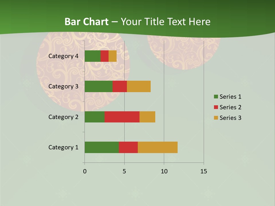 Decor Gold Vector PowerPoint Template