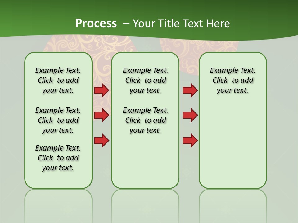 Decor Gold Vector PowerPoint Template