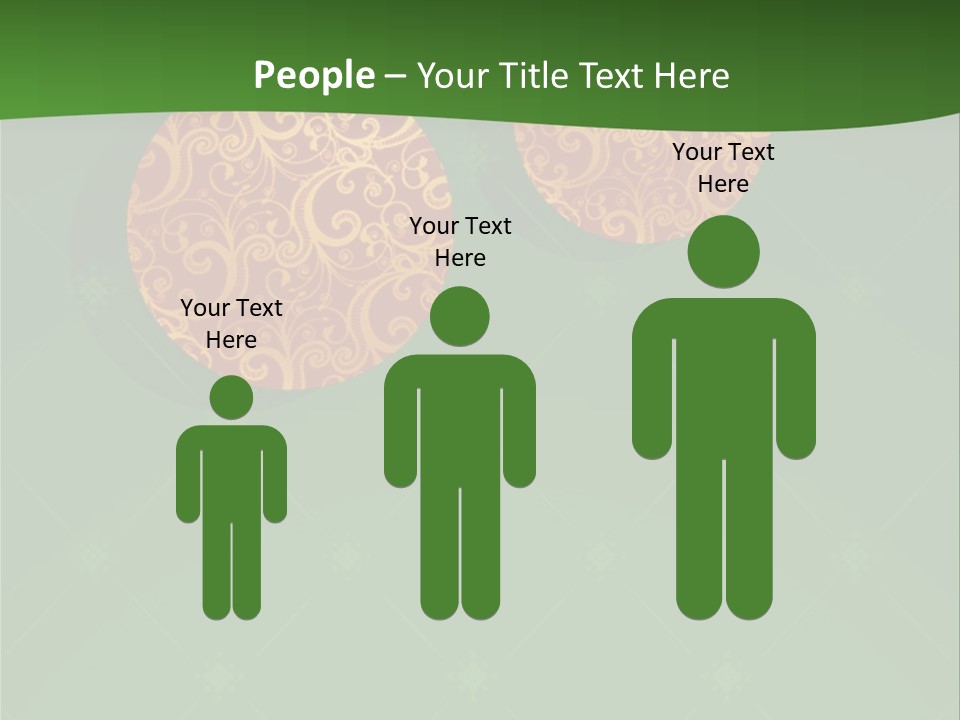 Decor Gold Vector PowerPoint Template