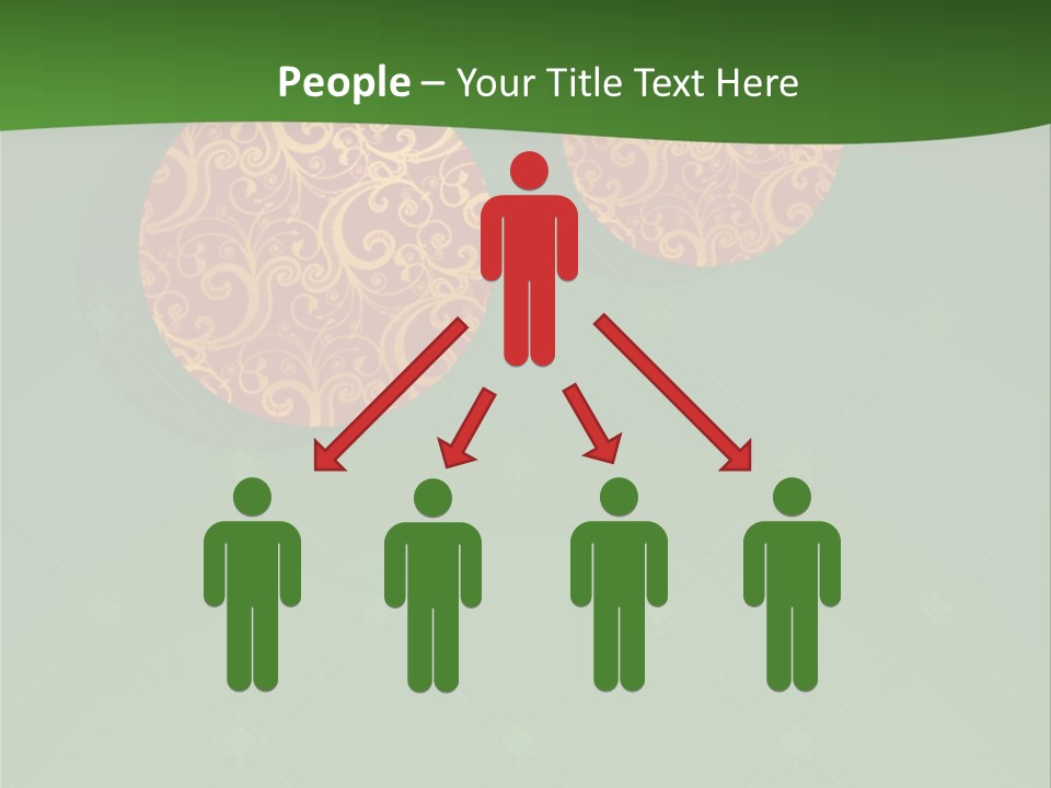 Decor Gold Vector PowerPoint Template