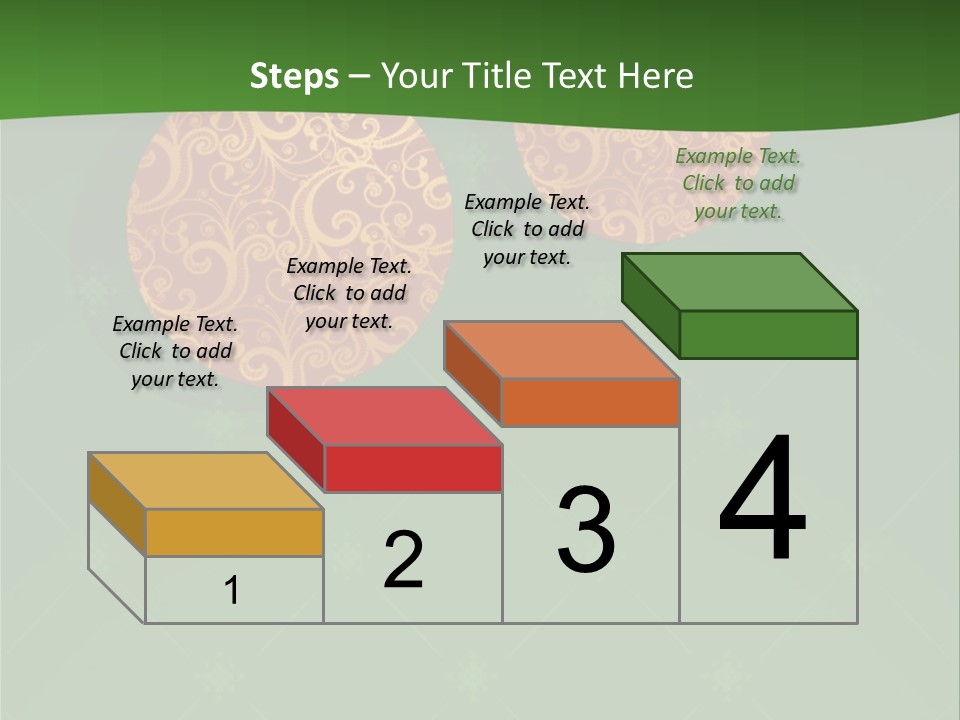 Decor Gold Vector PowerPoint Template