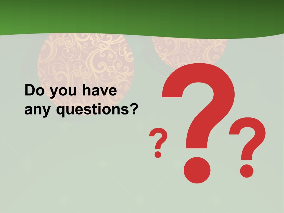 Decor Gold Vector PowerPoint Template