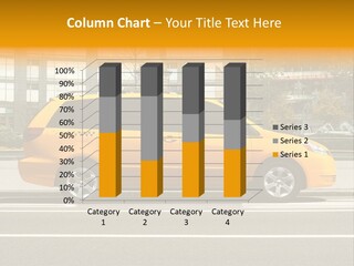 Sidewalk York Van PowerPoint Template