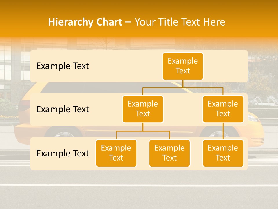 Sidewalk York Van PowerPoint Template