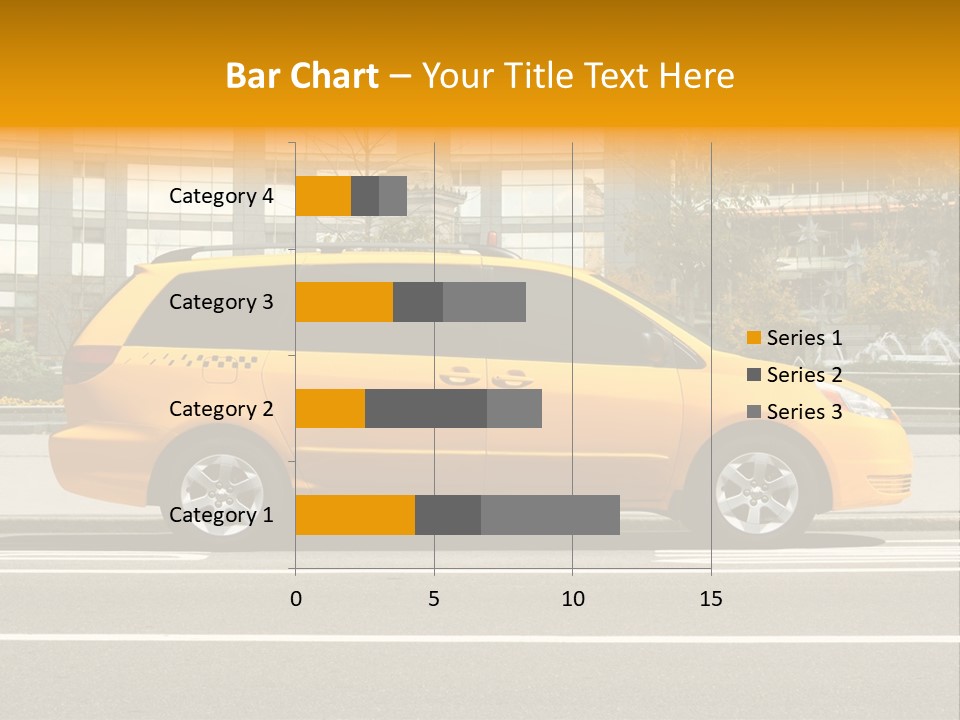 Sidewalk York Van PowerPoint Template