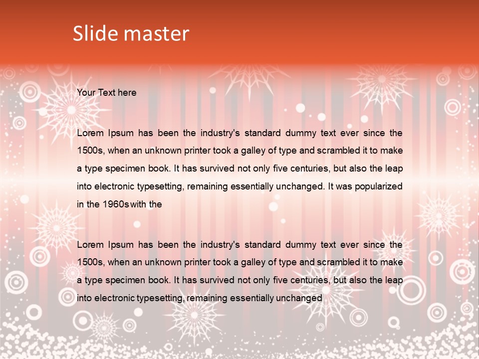 Year Illustration Image PowerPoint Template