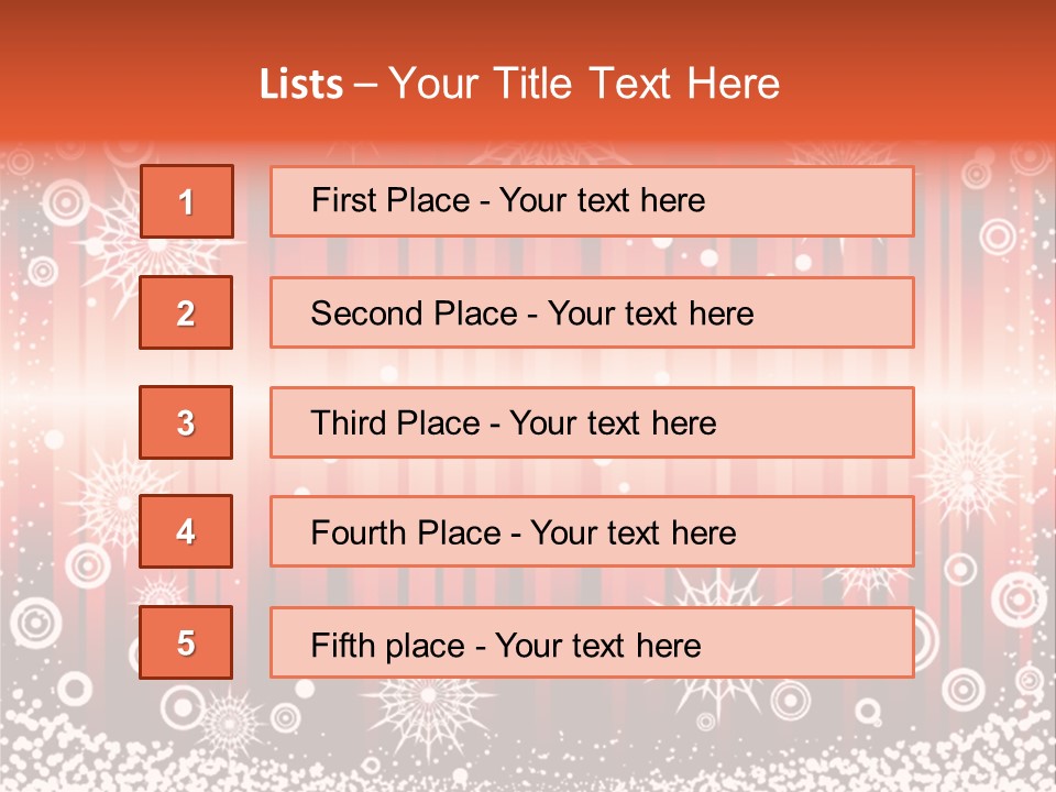 Year Illustration Image PowerPoint Template
