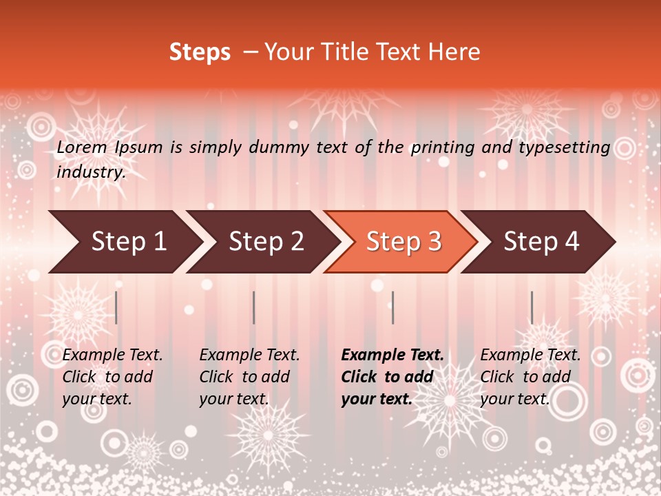 Year Illustration Image PowerPoint Template