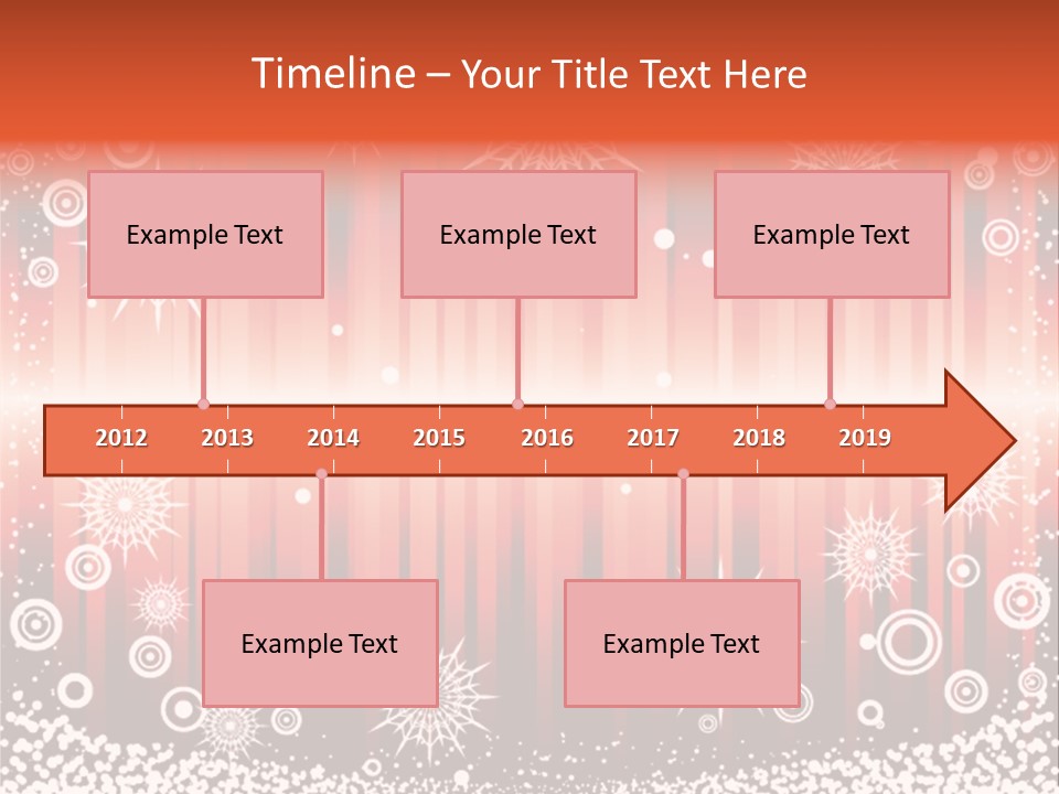 Year Illustration Image PowerPoint Template