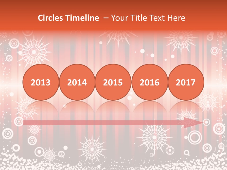 Year Illustration Image PowerPoint Template