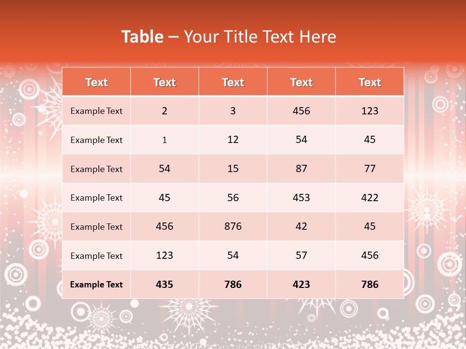 Year Illustration Image PowerPoint Template