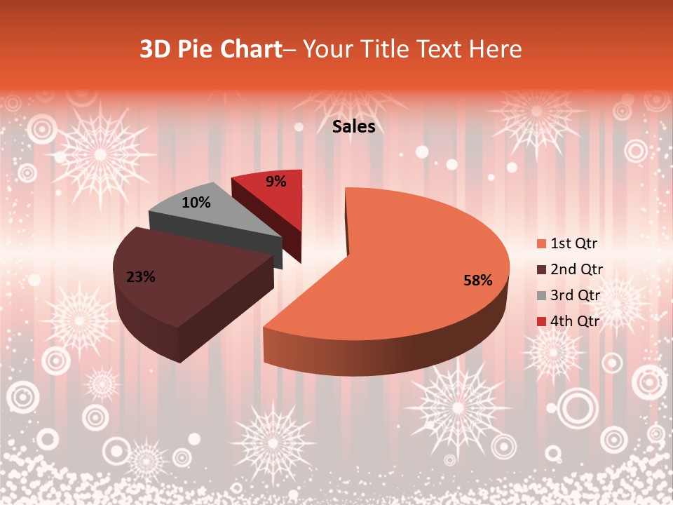 Year Illustration Image PowerPoint Template