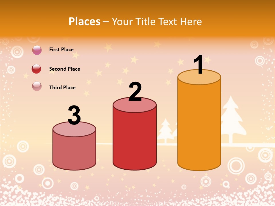 Landscape Symbol Art PowerPoint Template