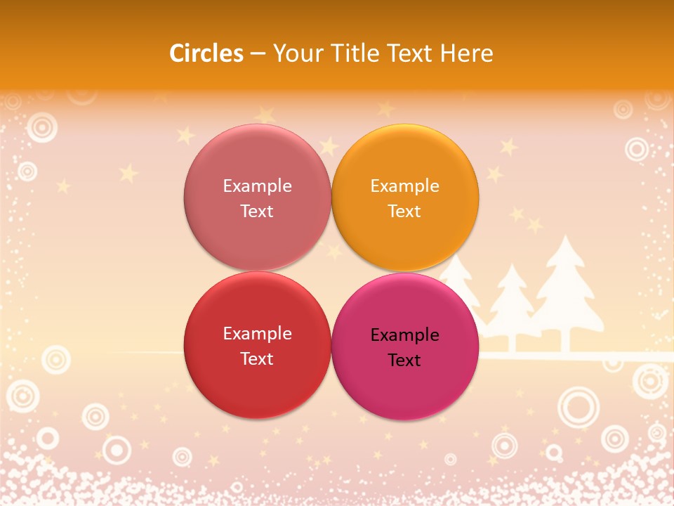 Landscape Symbol Art PowerPoint Template