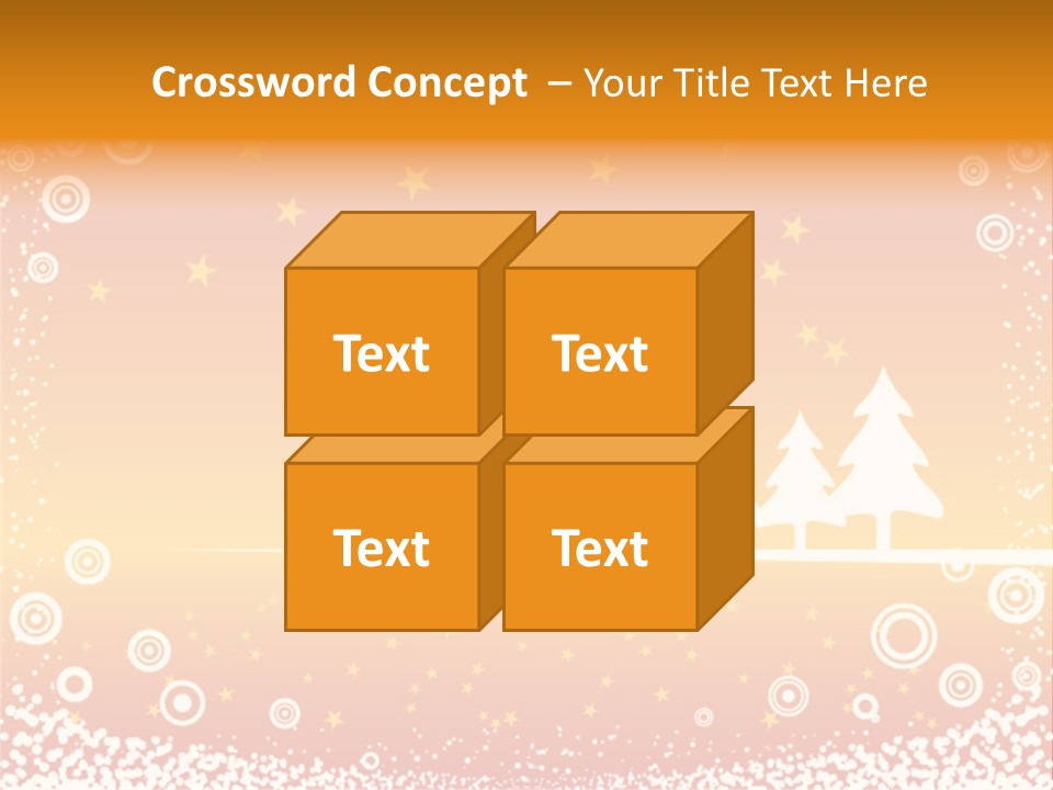 Landscape Symbol Art PowerPoint Template