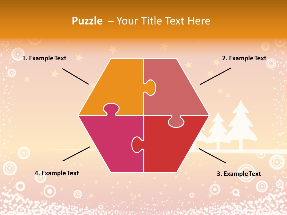 Landscape Symbol Art PowerPoint Template