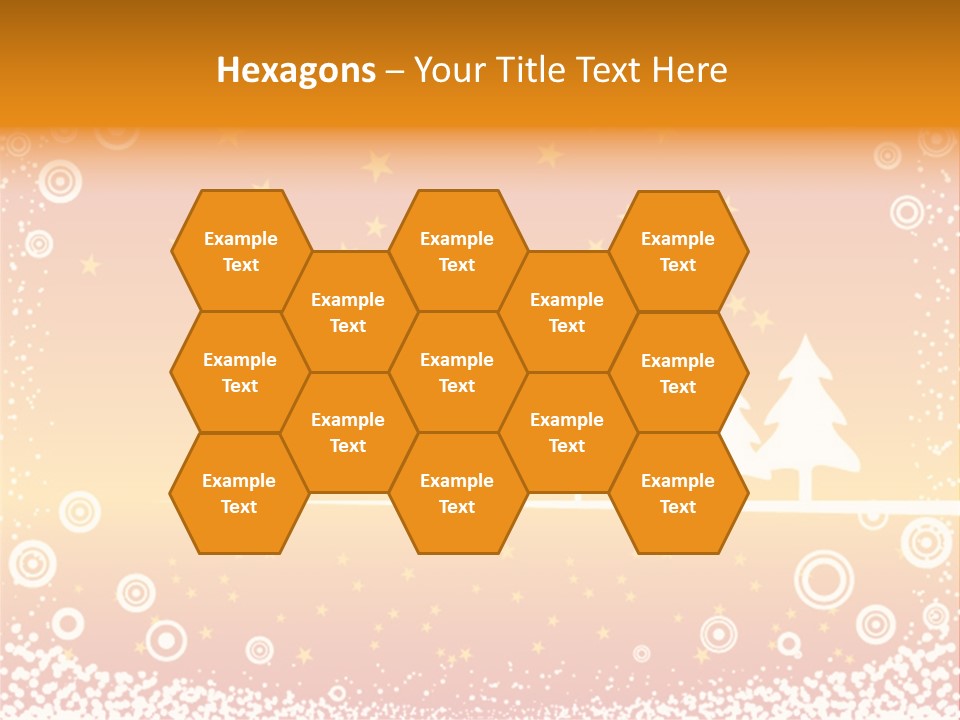 Landscape Symbol Art PowerPoint Template