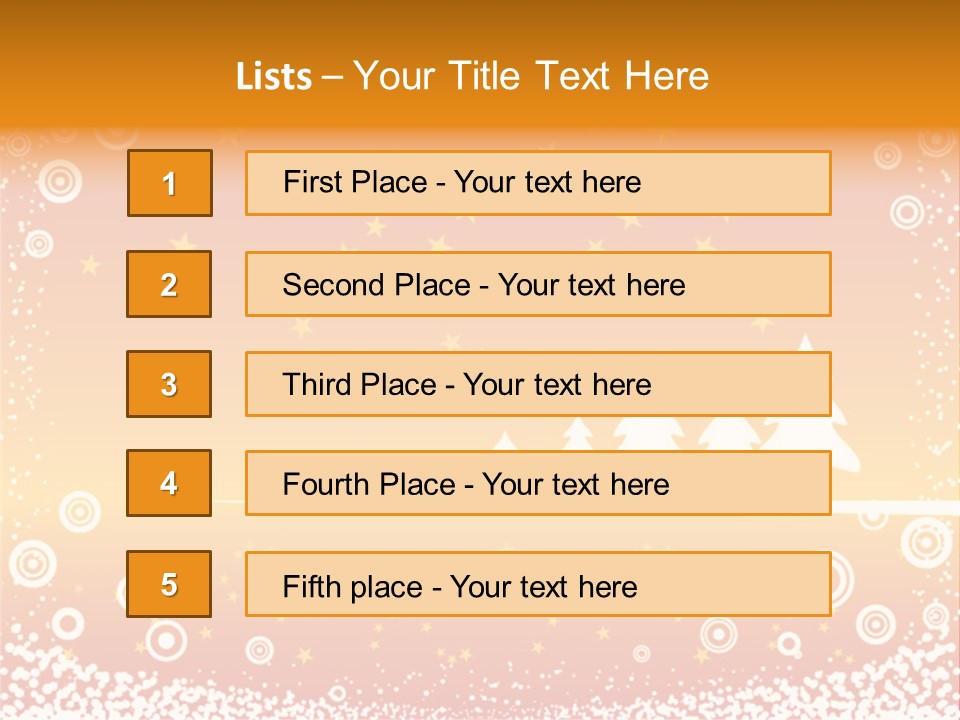 Landscape Symbol Art PowerPoint Template