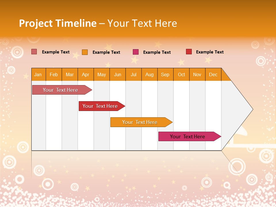Landscape Symbol Art PowerPoint Template