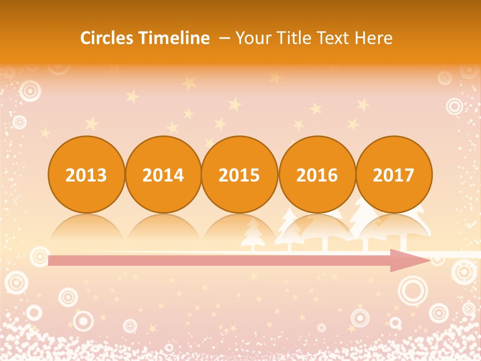 Landscape Symbol Art PowerPoint Template