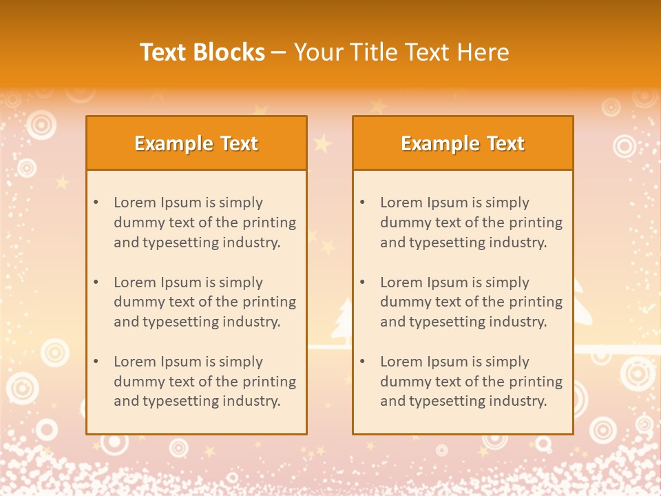 Landscape Symbol Art PowerPoint Template