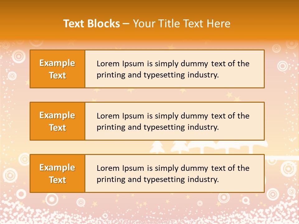 Landscape Symbol Art PowerPoint Template