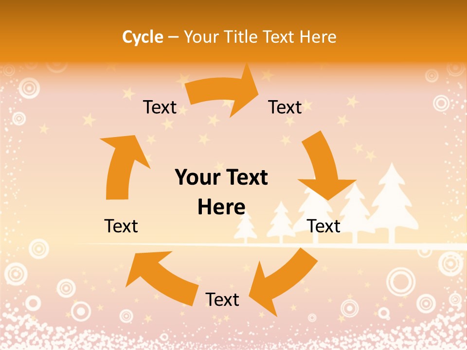 Landscape Symbol Art PowerPoint Template