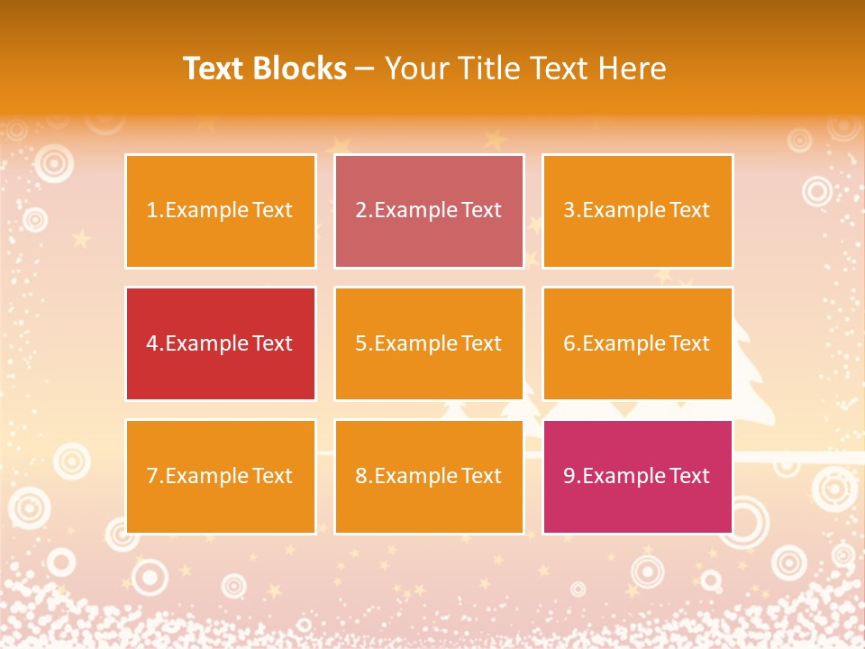 Landscape Symbol Art PowerPoint Template