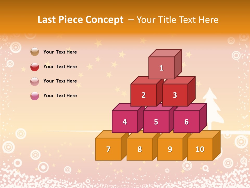 Landscape Symbol Art PowerPoint Template