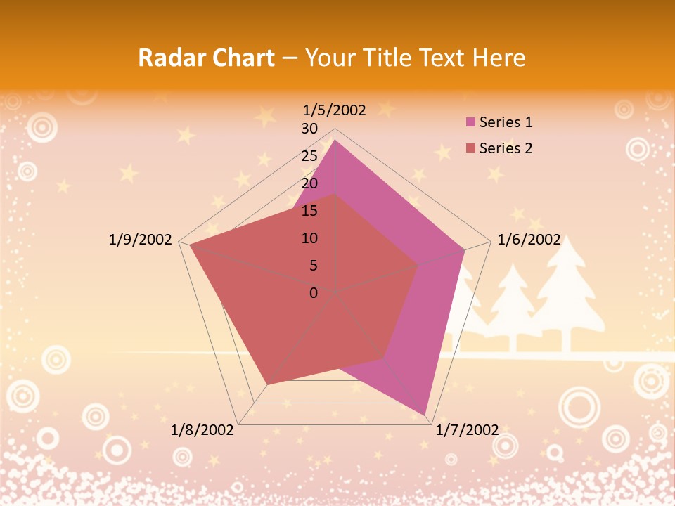 Landscape Symbol Art PowerPoint Template