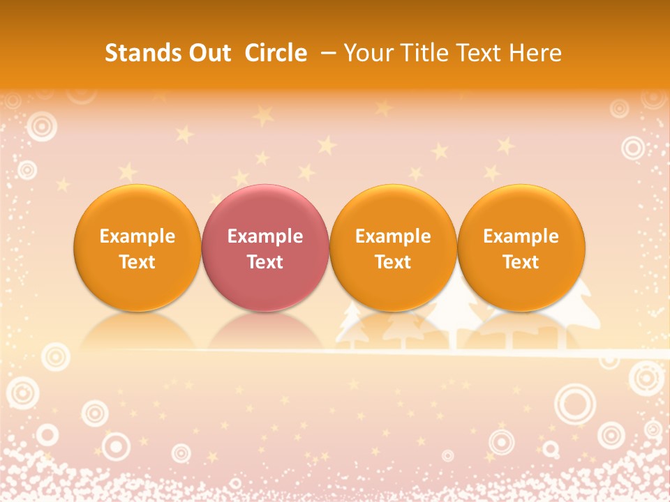 Landscape Symbol Art PowerPoint Template