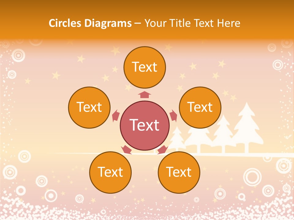 Landscape Symbol Art PowerPoint Template