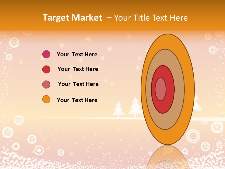 Landscape Symbol Art PowerPoint Template