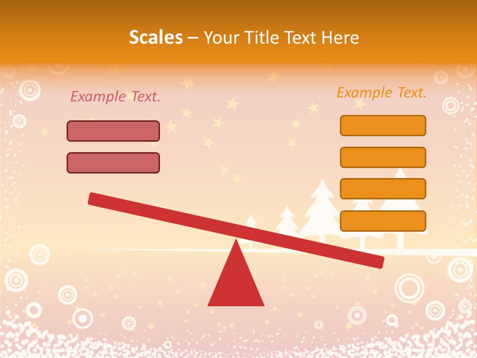 Landscape Symbol Art PowerPoint Template