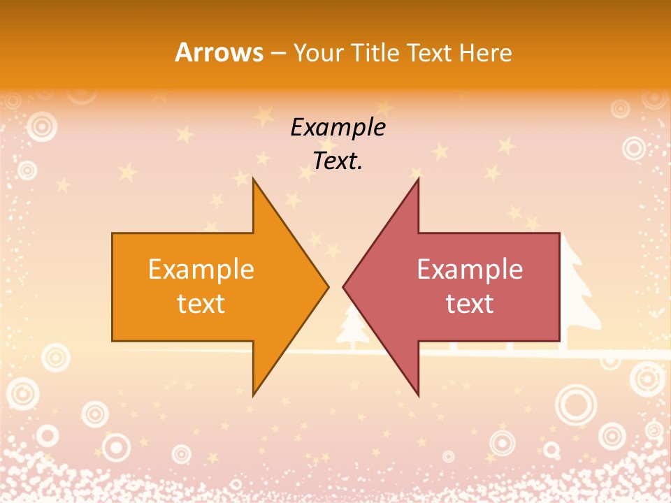 Landscape Symbol Art PowerPoint Template