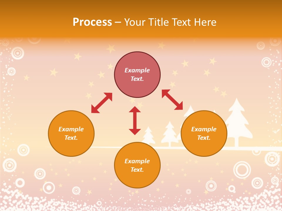 Landscape Symbol Art PowerPoint Template