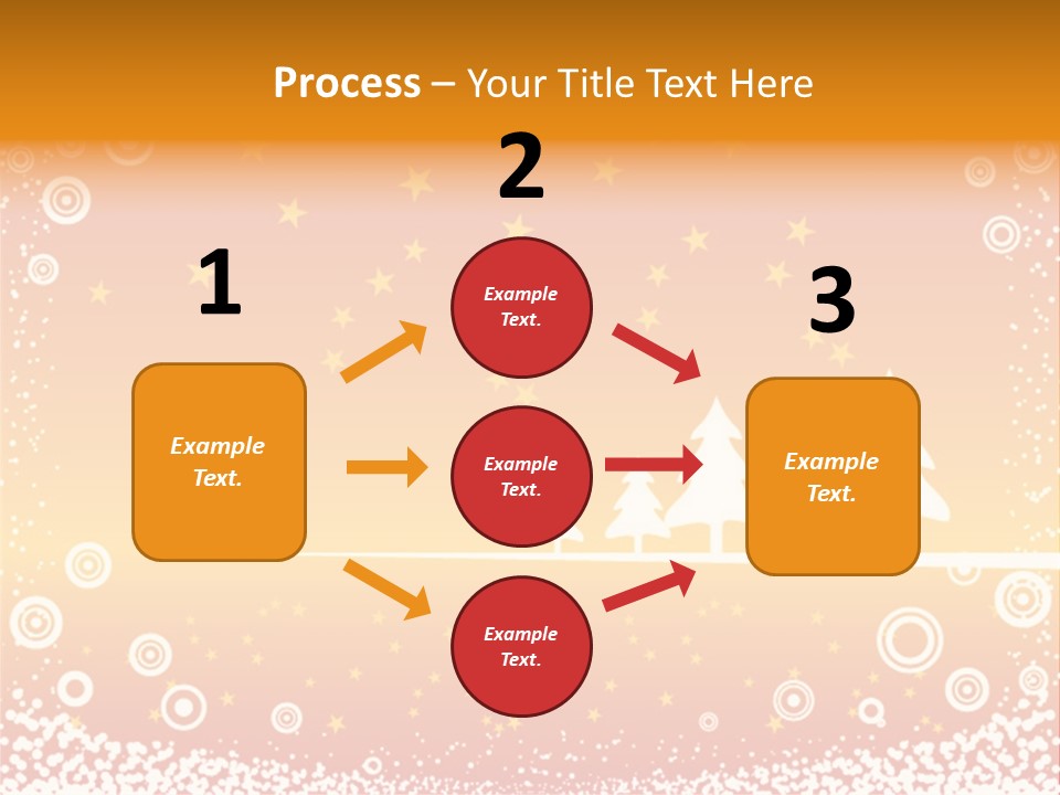 Landscape Symbol Art PowerPoint Template