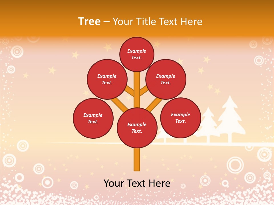 Landscape Symbol Art PowerPoint Template