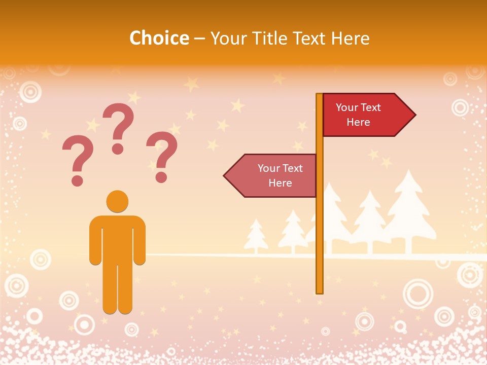 Landscape Symbol Art PowerPoint Template